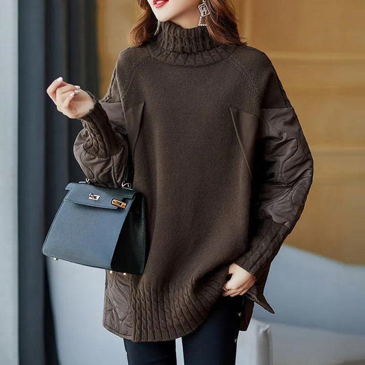 Yüksek Yaka Sarah Oversize Jersey