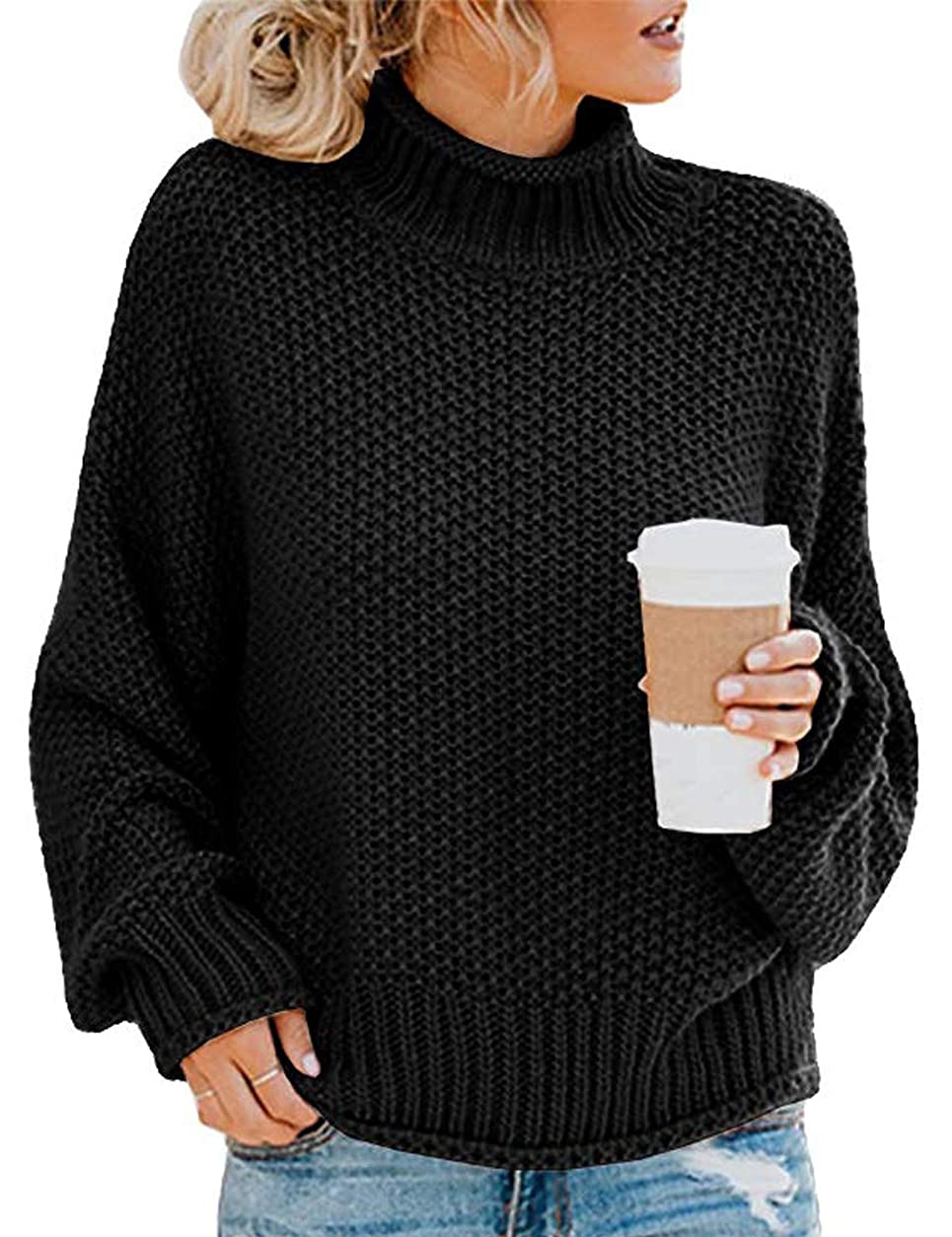 Lavigne kalın örgü kazak