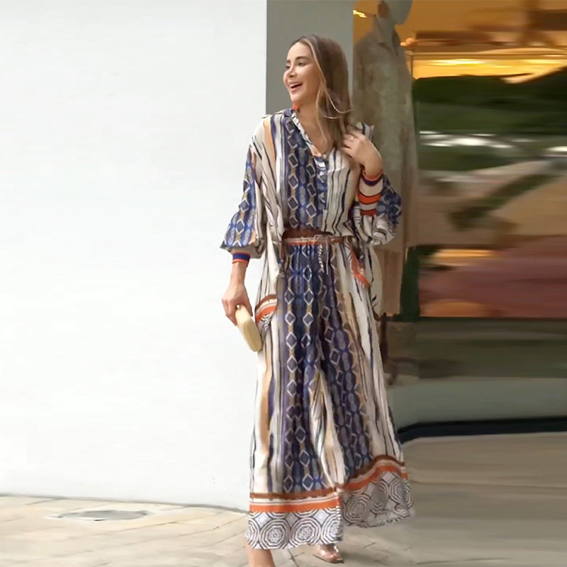 Esther Bohemya Bluz ve Pantolon Takımı