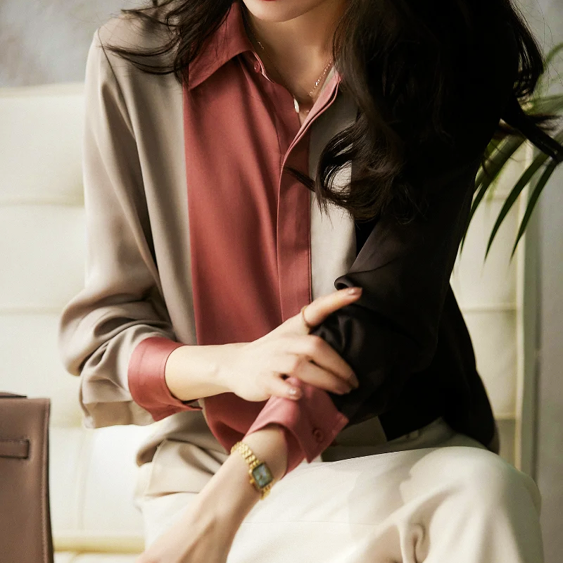 Saten Aurelia Gömlek